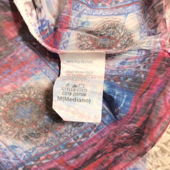 Forever 21 Unique Design Sheer Tunic - Picture 3 of 7